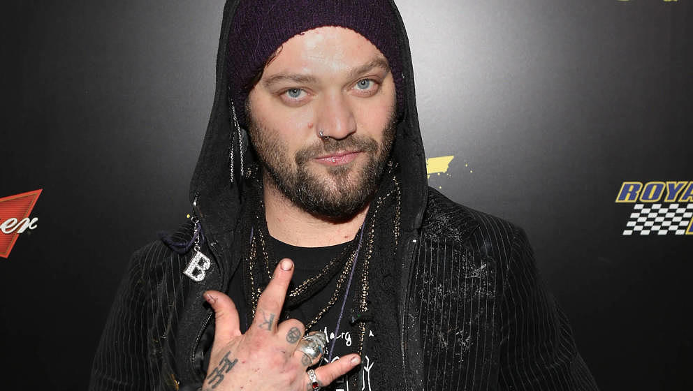 HOLLYWOOD, CA - JANUARY 14:  Bam Margera attends 'The Last Stand' World Premiere at Grauman's Chinese Theatre on January 14, 