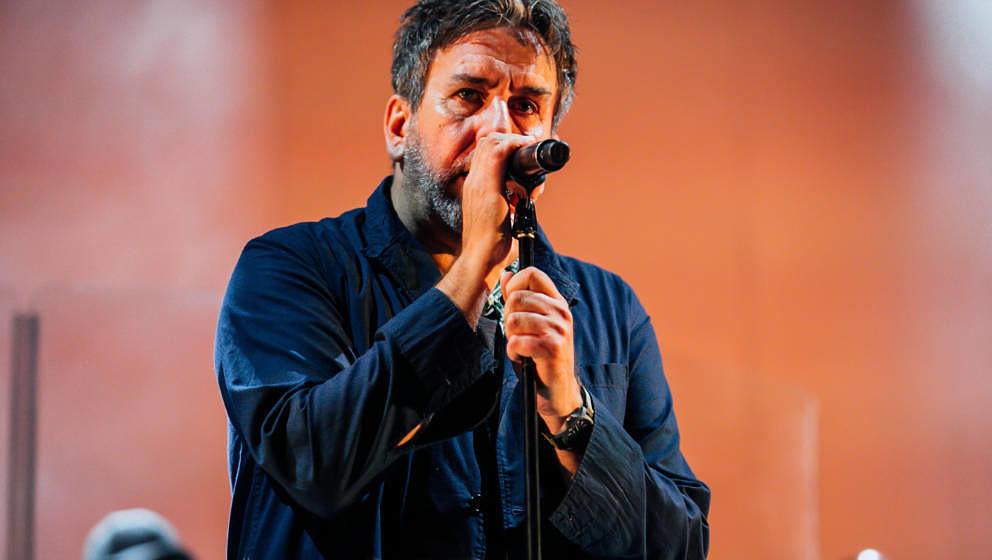 CARDIFF, WALES - SEPTEMBER 10: Terry Hall of The Specials performs at Motorpoint Arena on September 10, 2021 in Cardiff, Wale