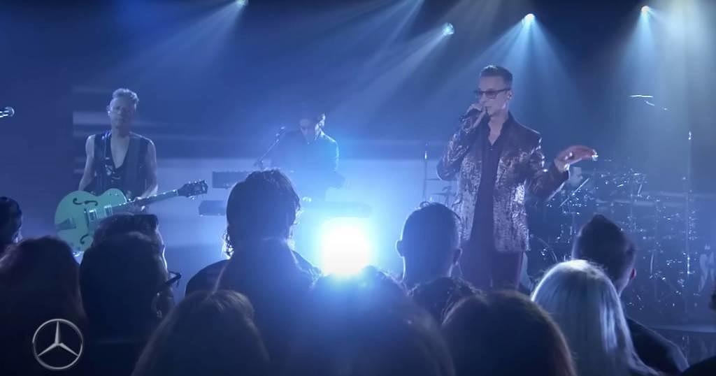 Schaut Euch hier den Auftritt von Depeche Mode bei Jimmy Kimmel an