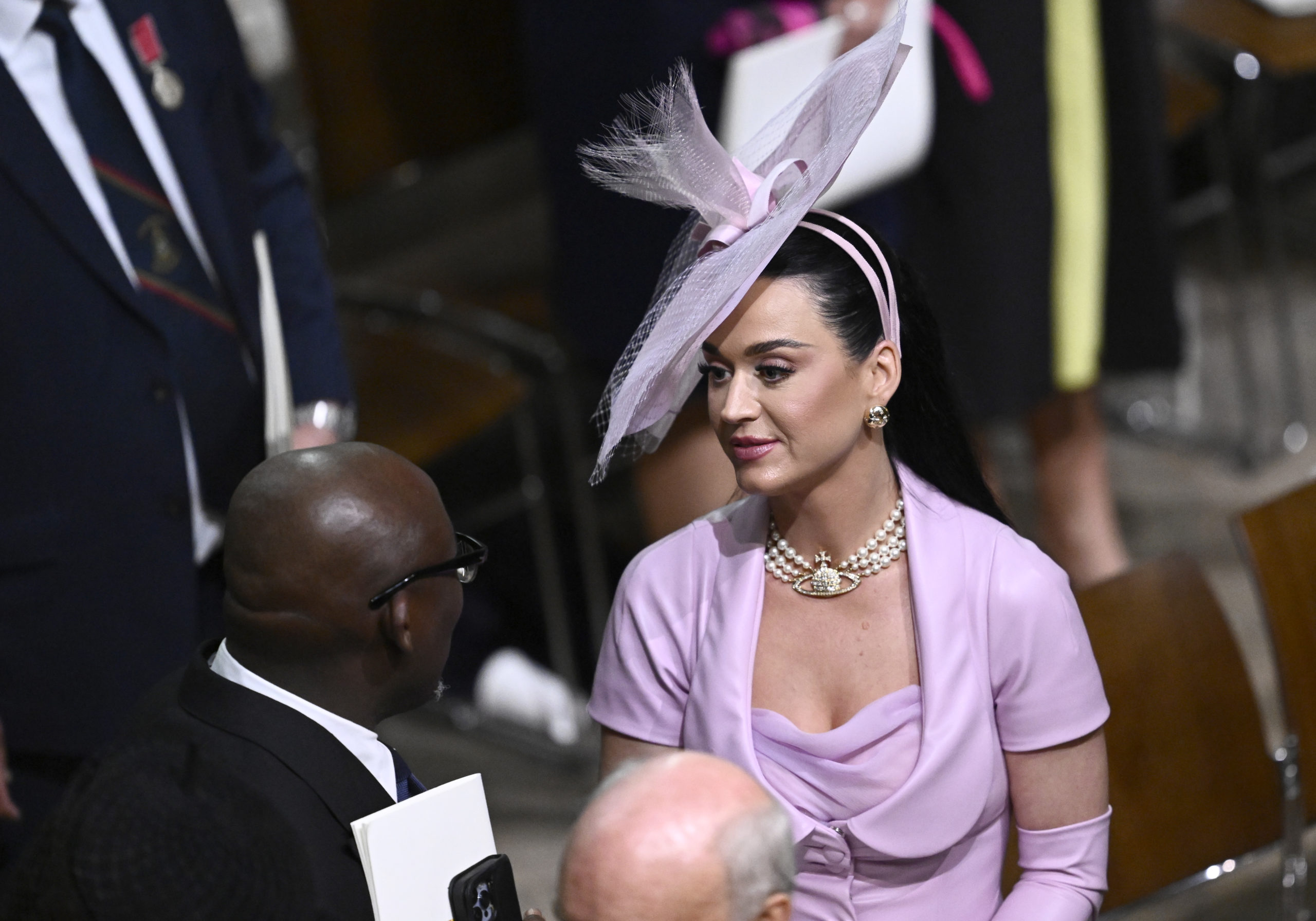 Katy Perry bei der Krönungszeremonie von Charles III.