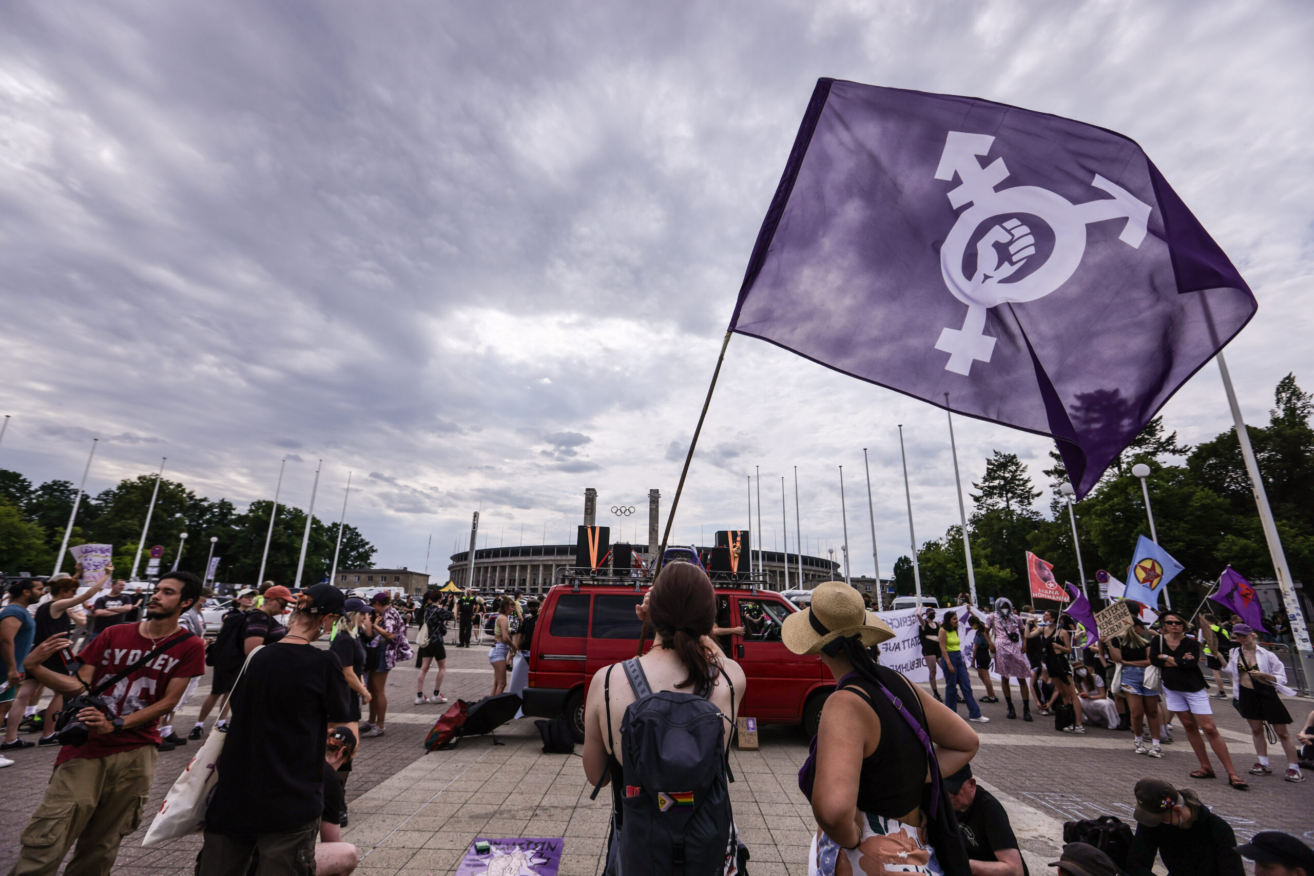 Activists Protest Against Rammstein Concert