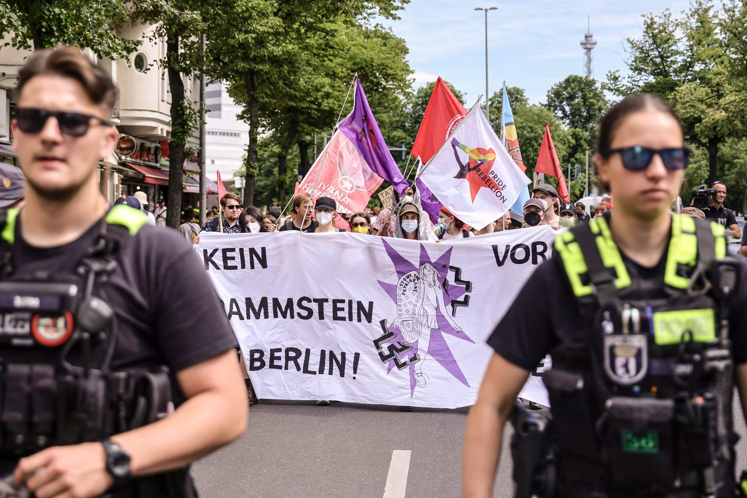 Activists Protest Against Rammstein Concert