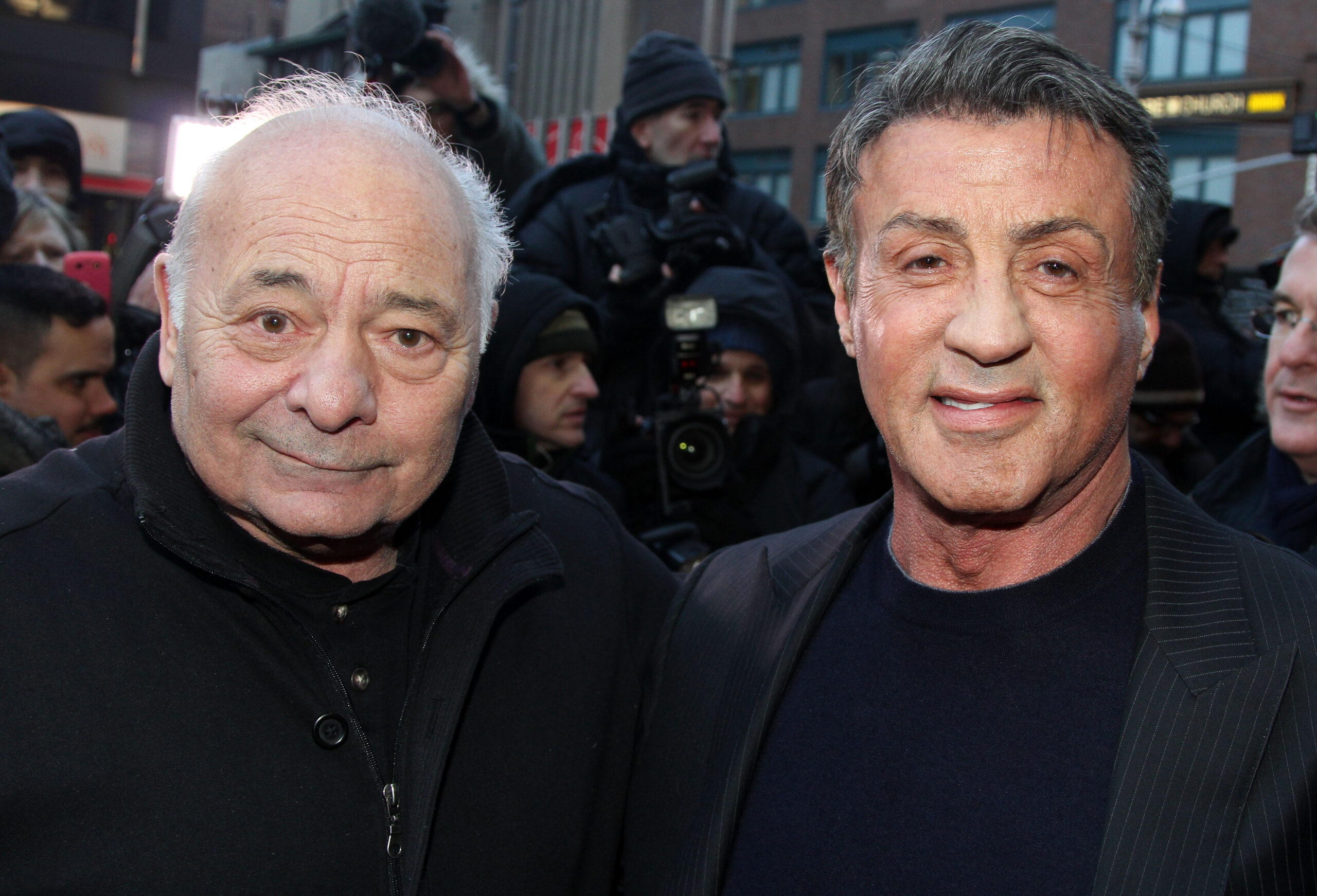 Burt Young und Sylvester Stallone 2014