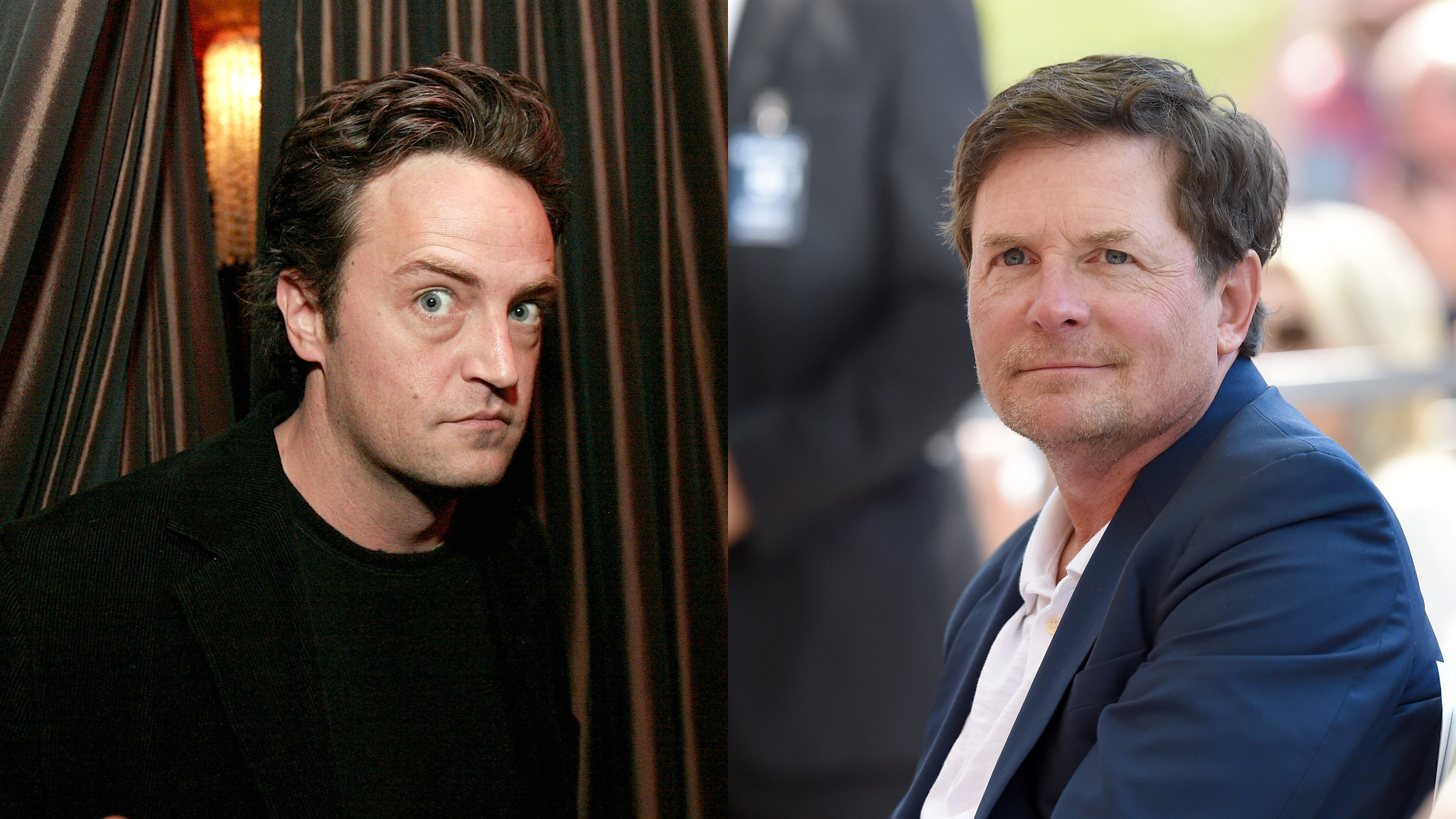 Matthew Perry (links) & Michael J. Fox (rechts)
