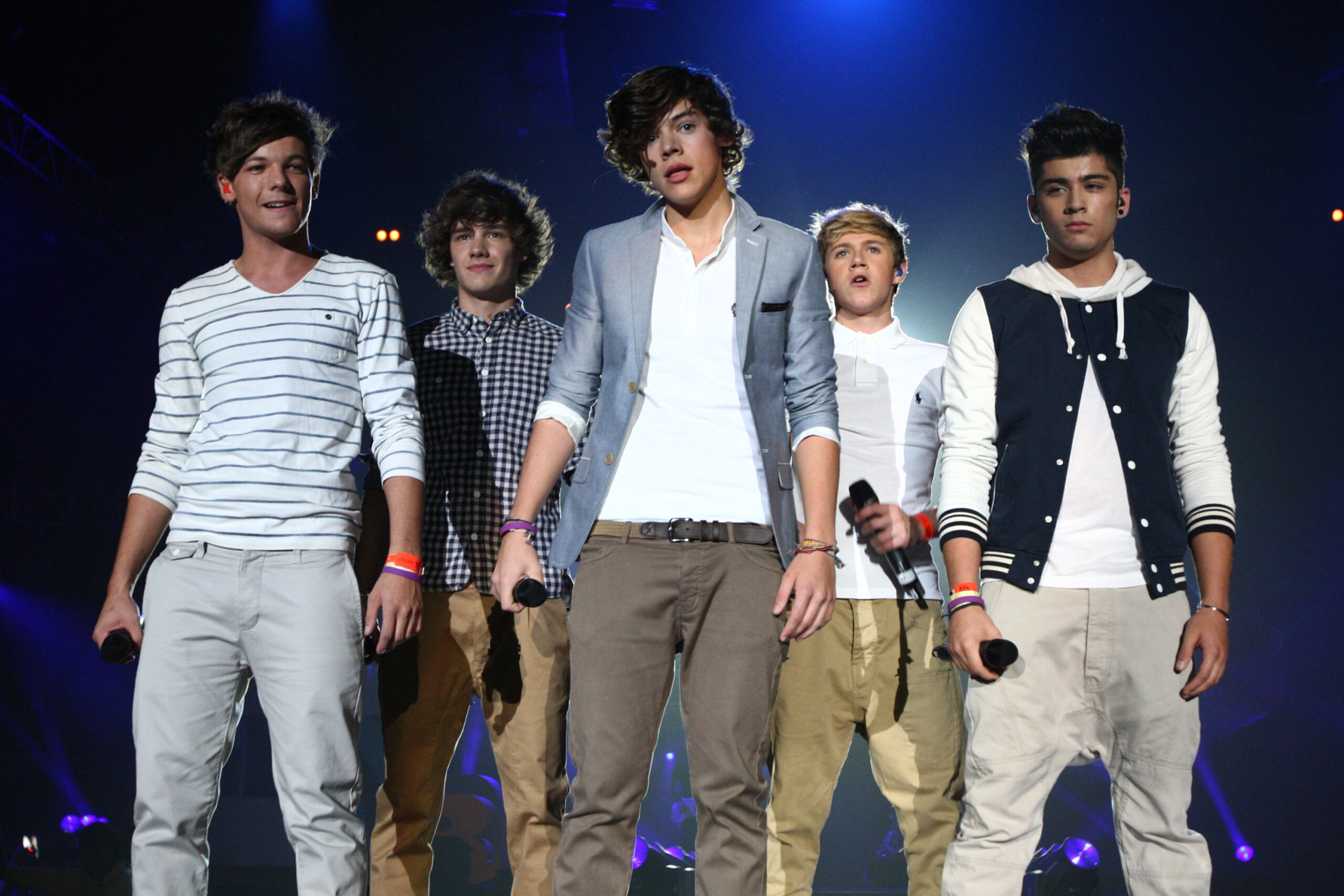 Harry Styles mit One Direction 2011
