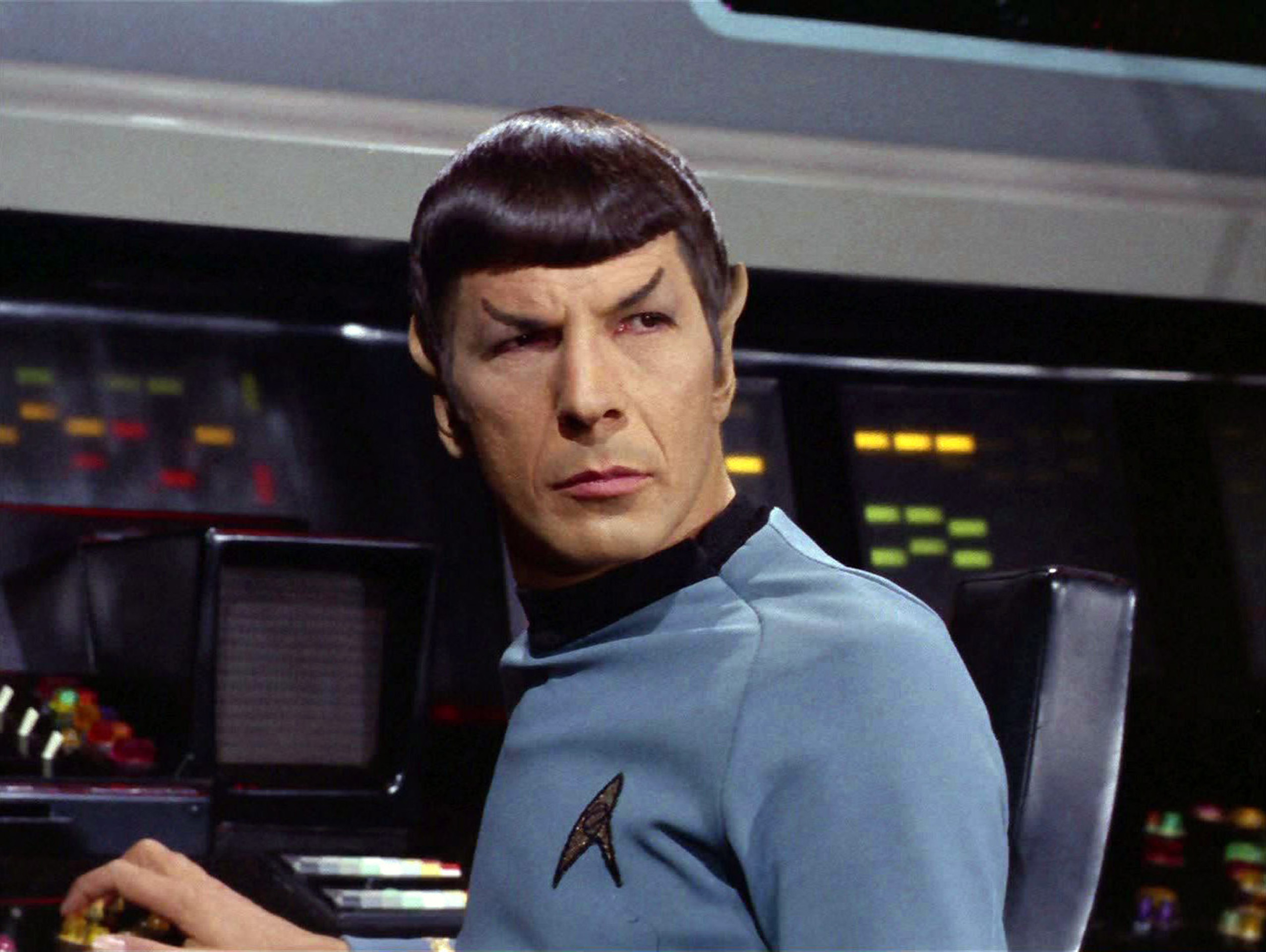 Leonard Nimoy als Mr. Spock in „Star Trek“