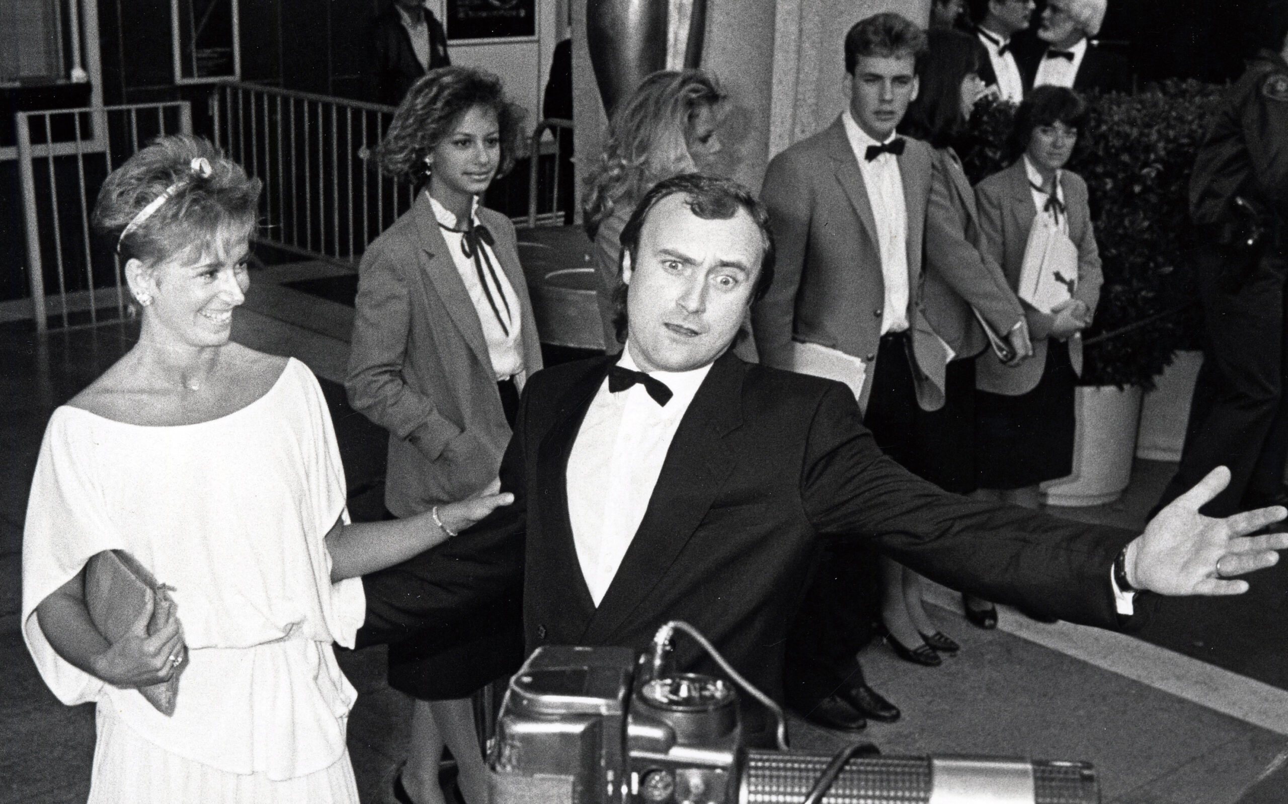 Phil Collins und Jill Tavelman 1985