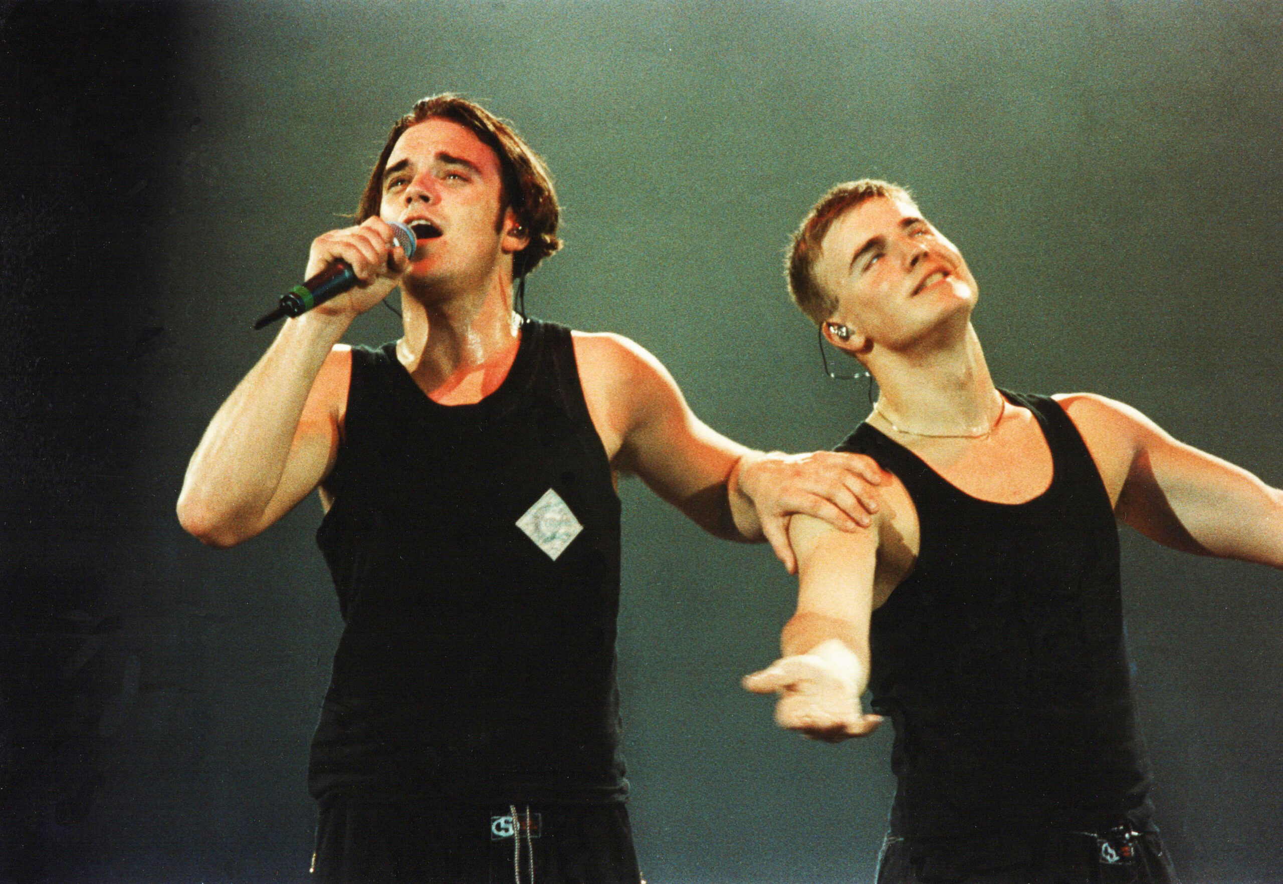 Robbie Williams und Gary Barlow 1993