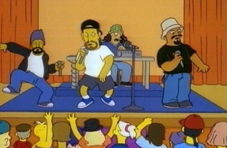 Cypress Hill in der „Simpsons“-Folge aus dem Jahr 1996