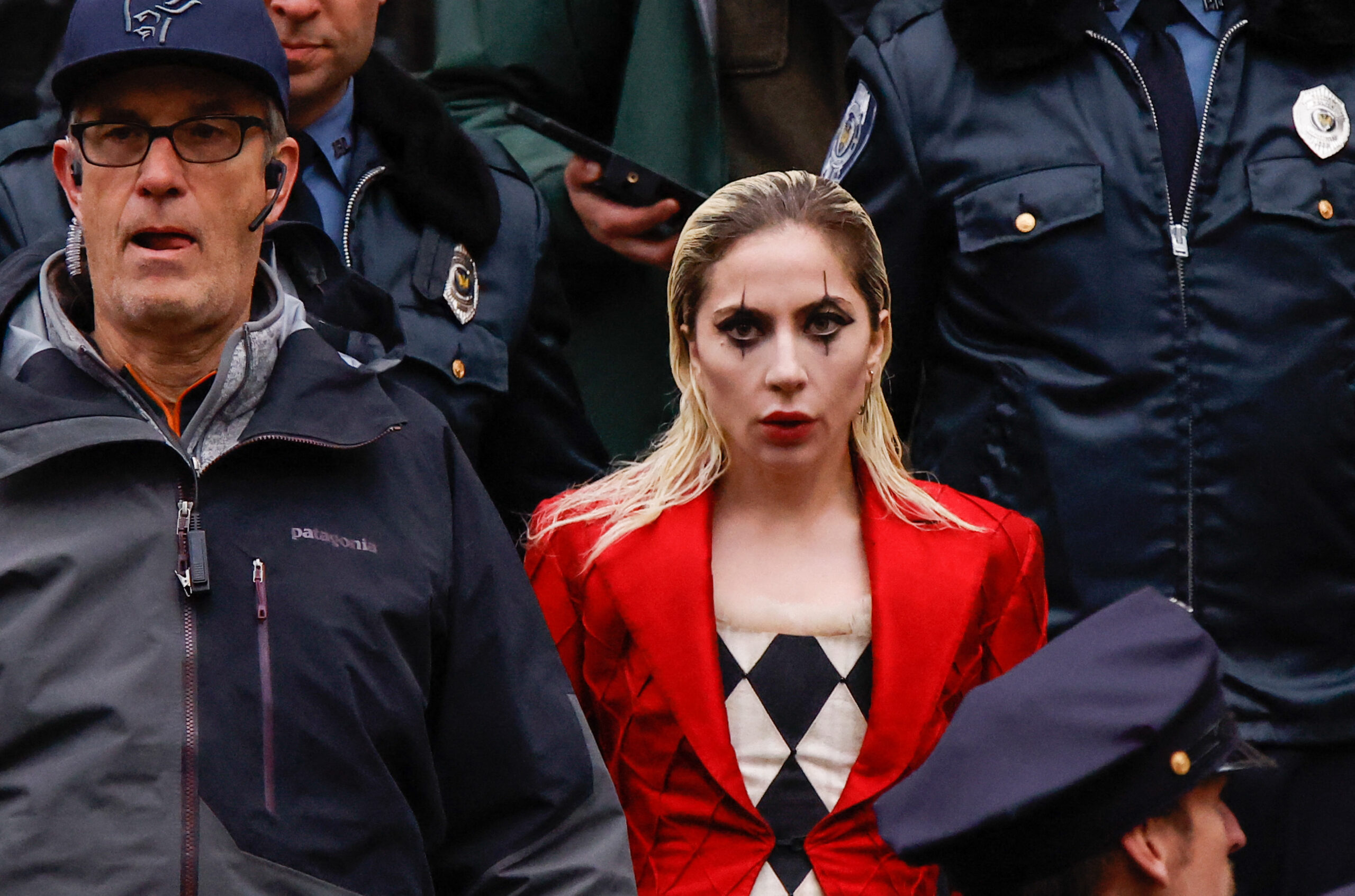 Lady Gaga am Set von „Joker: Folie à Deux“