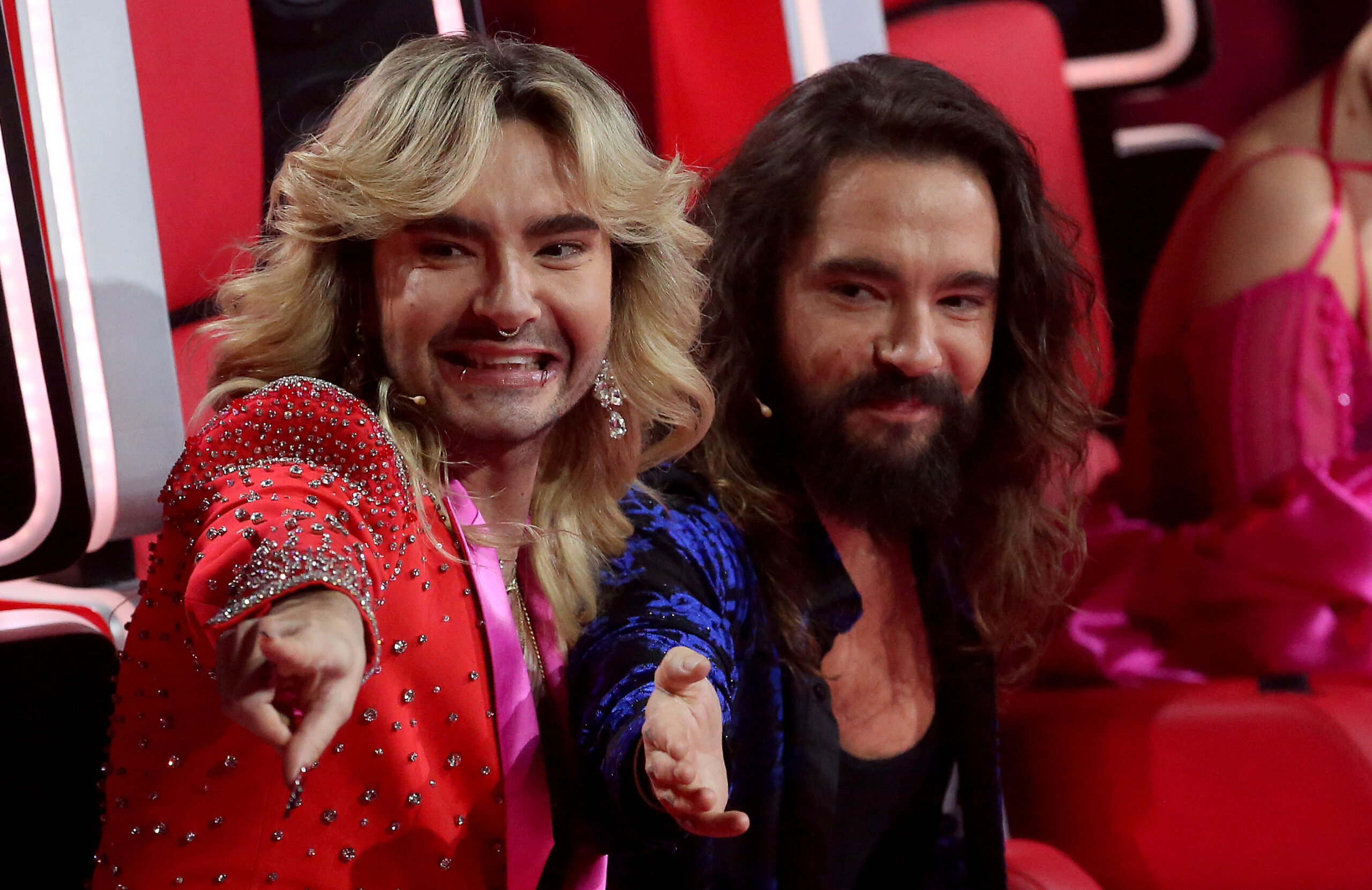 Bill und Tom Kaulitz im Finale von „The Voice of Germany“ 2023