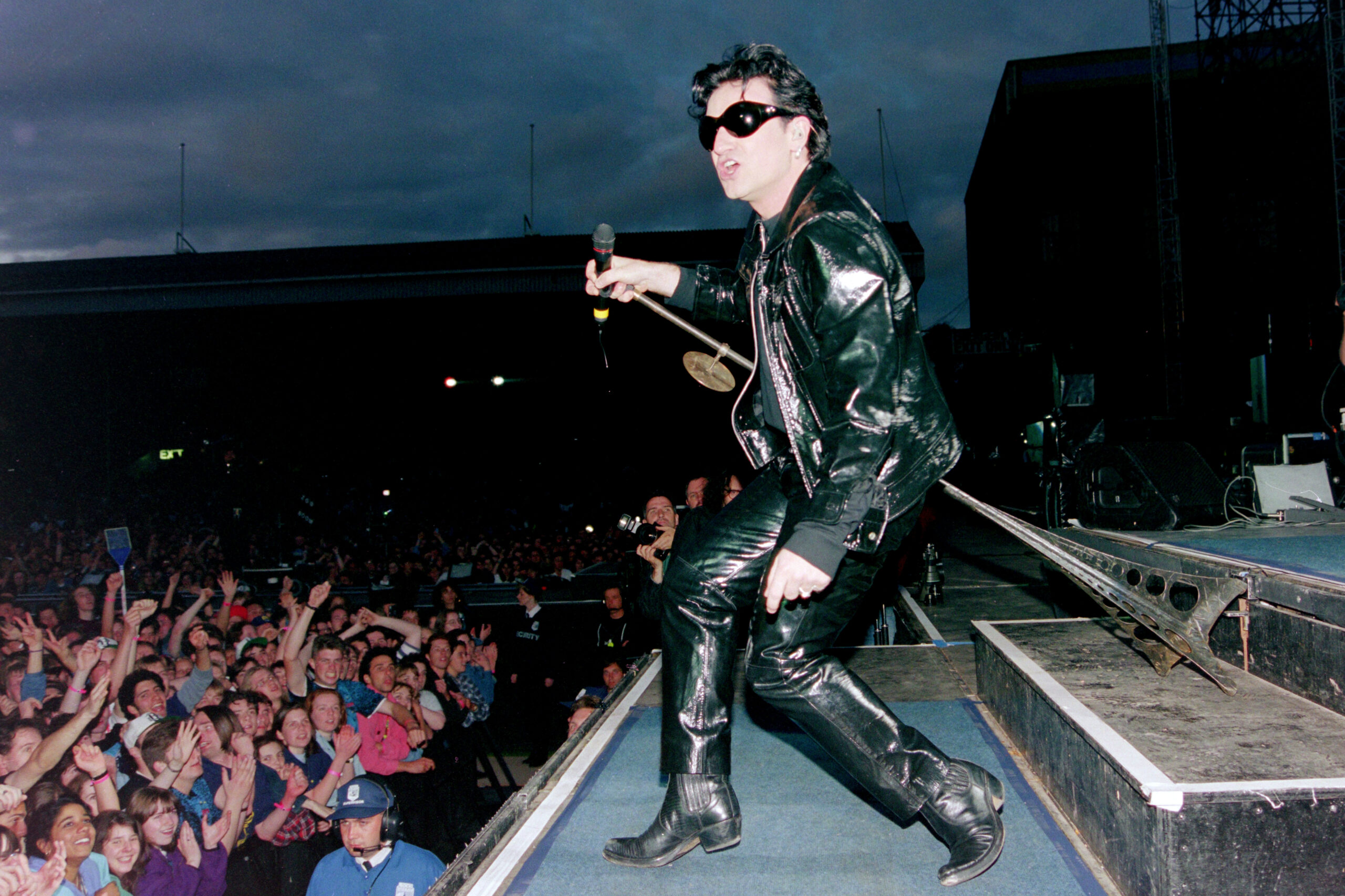 U2 bei Zoo TV tour im Jahr 1992
