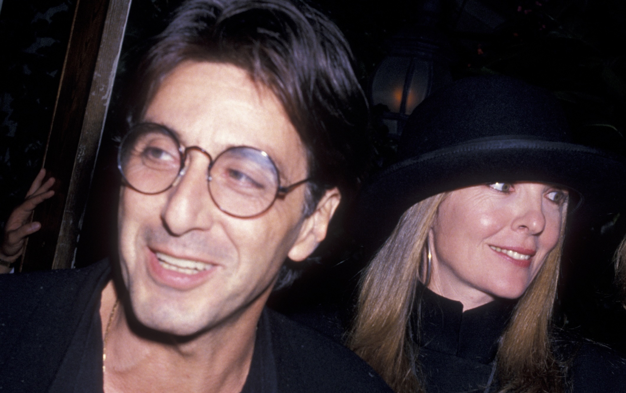 Al Pacino und Diane Keaton, hier 1989