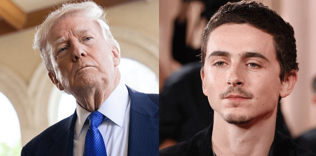 Donald Trump & Timothée Chalamet