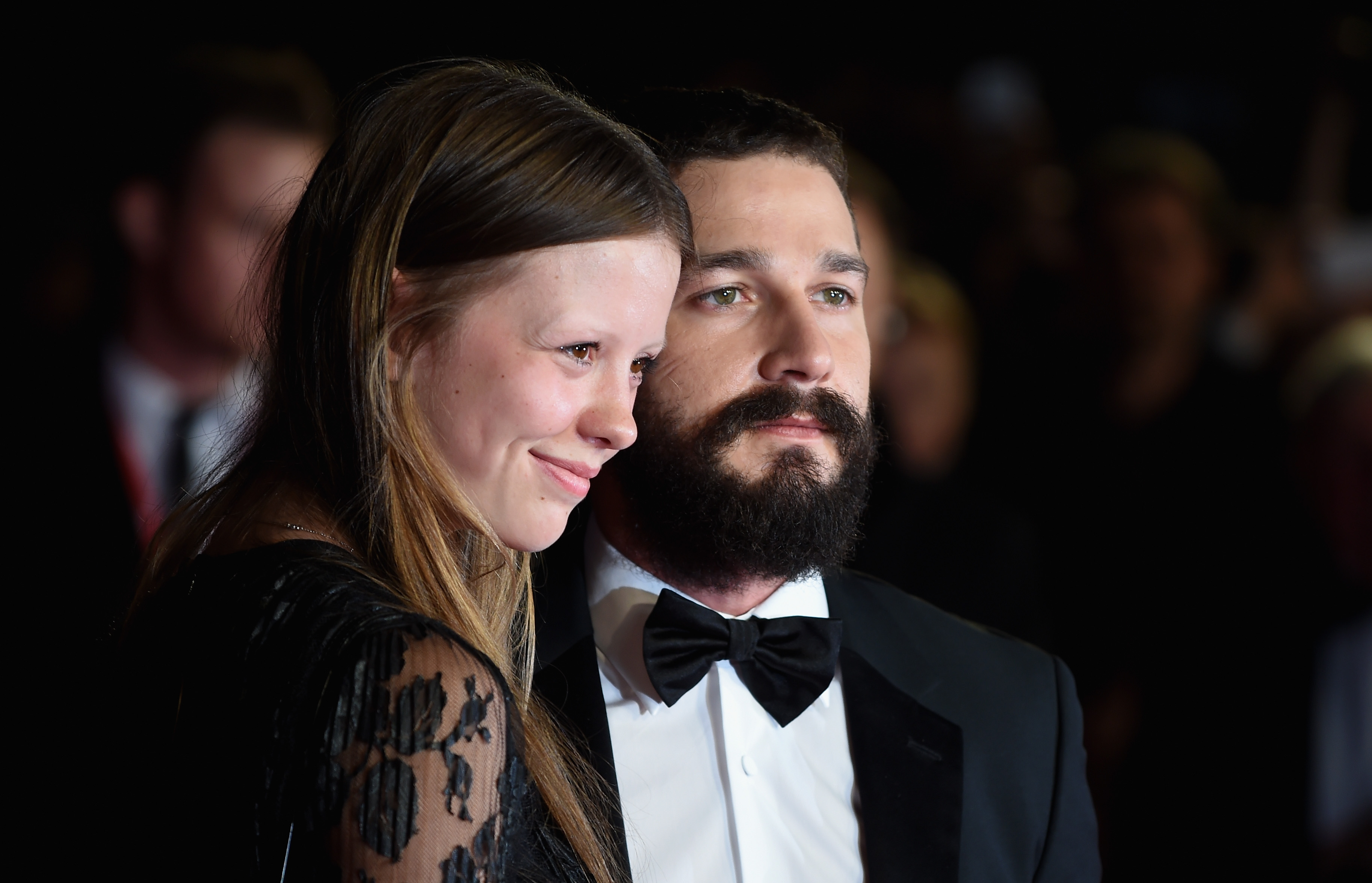 Mia Goth und Shia LaBeouf