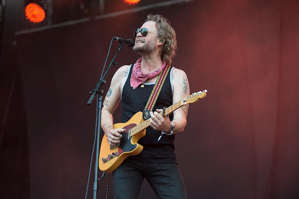VITORIA-GASTEI, SPAIN - JUNE 16: MC Taylor of Hiss Golden Messenger performs on stage during Azkena Rock Festival Day 1 at...