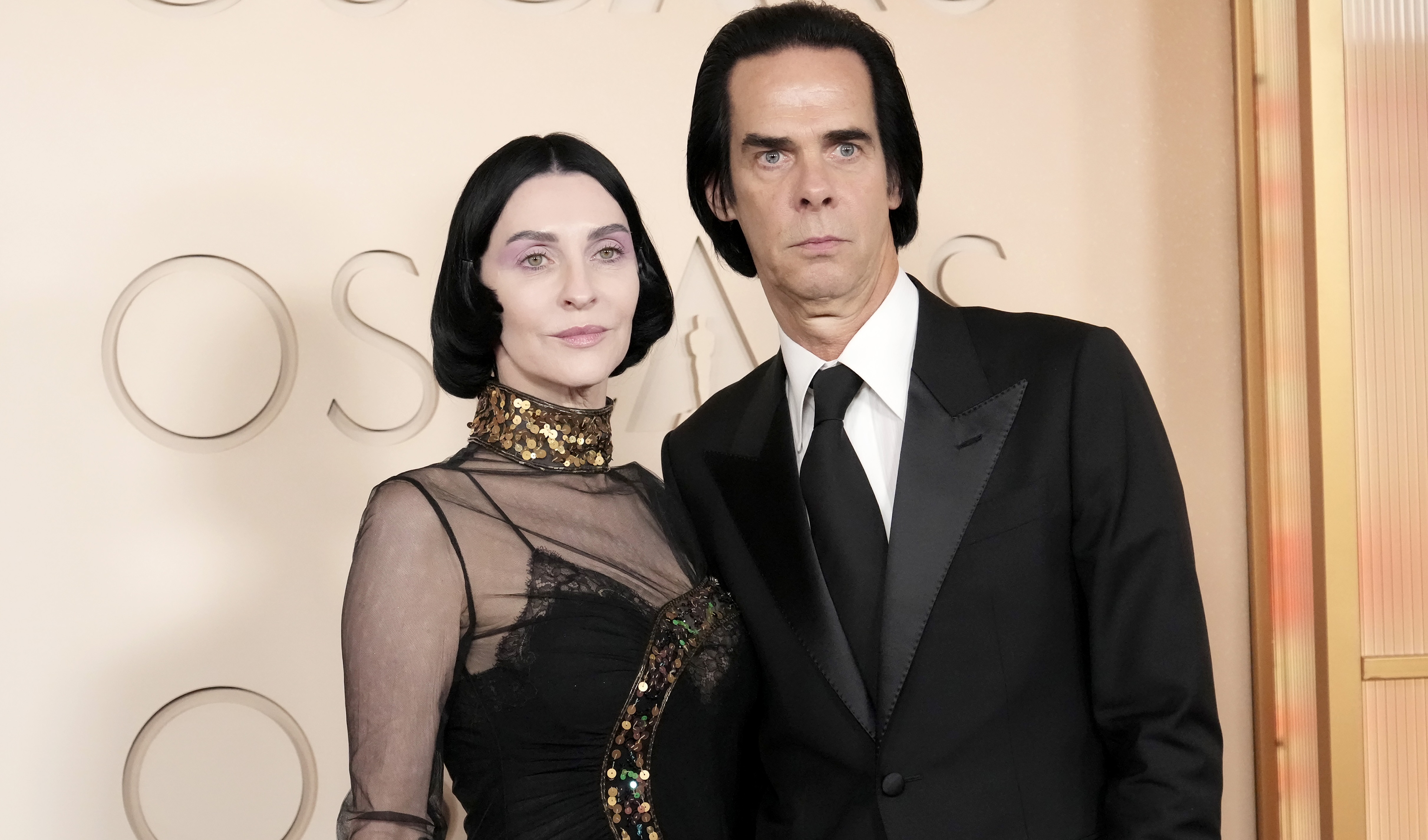 Nick Cave und Susie Cave bei den Oscars